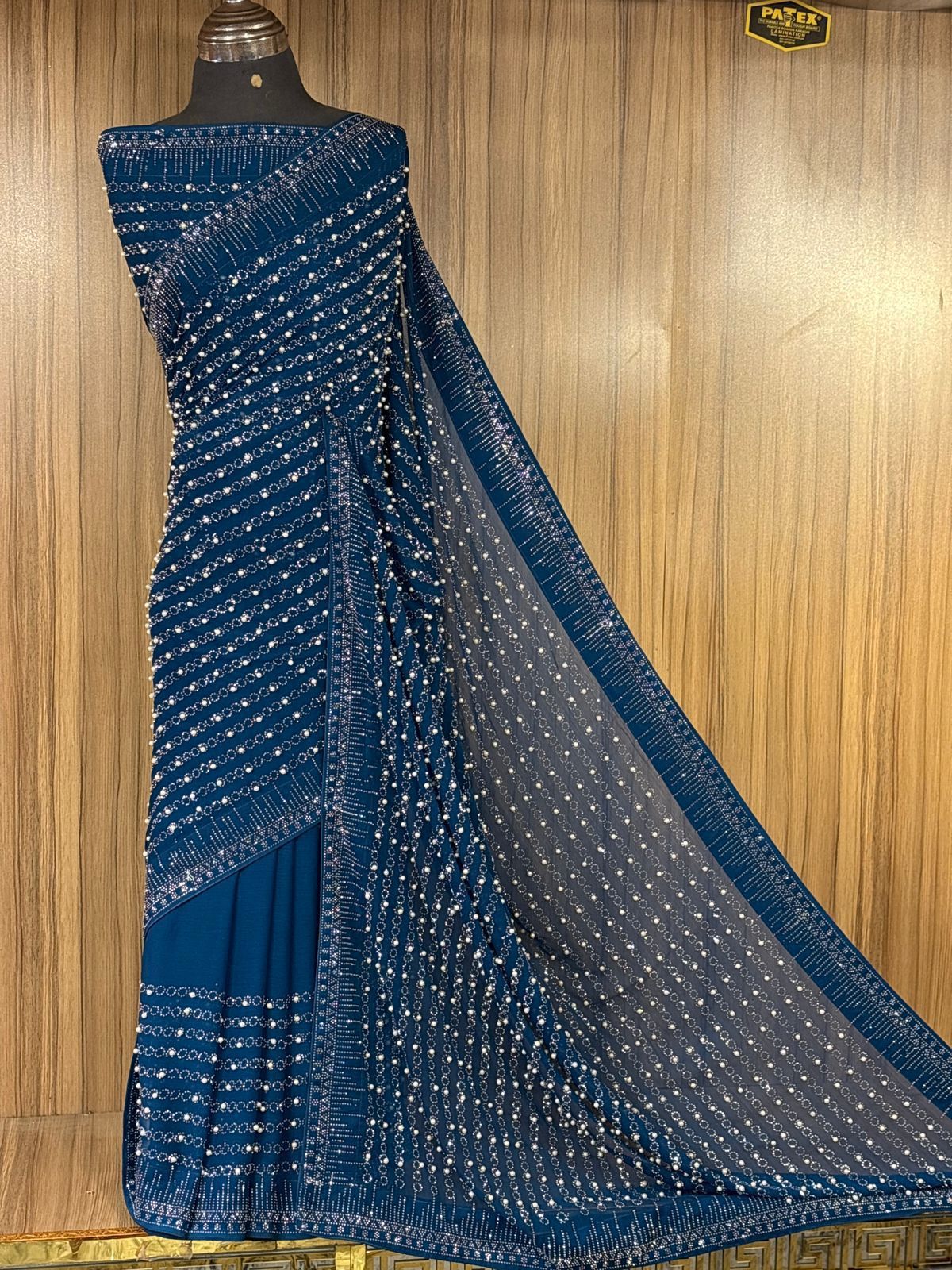 Noor-e-Neelam Saree