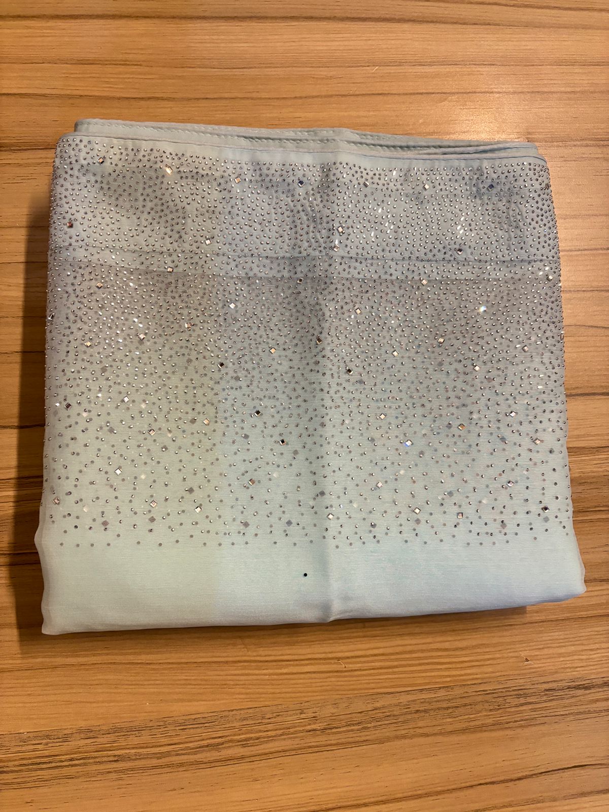 Midnight Spark Chiffon Saree