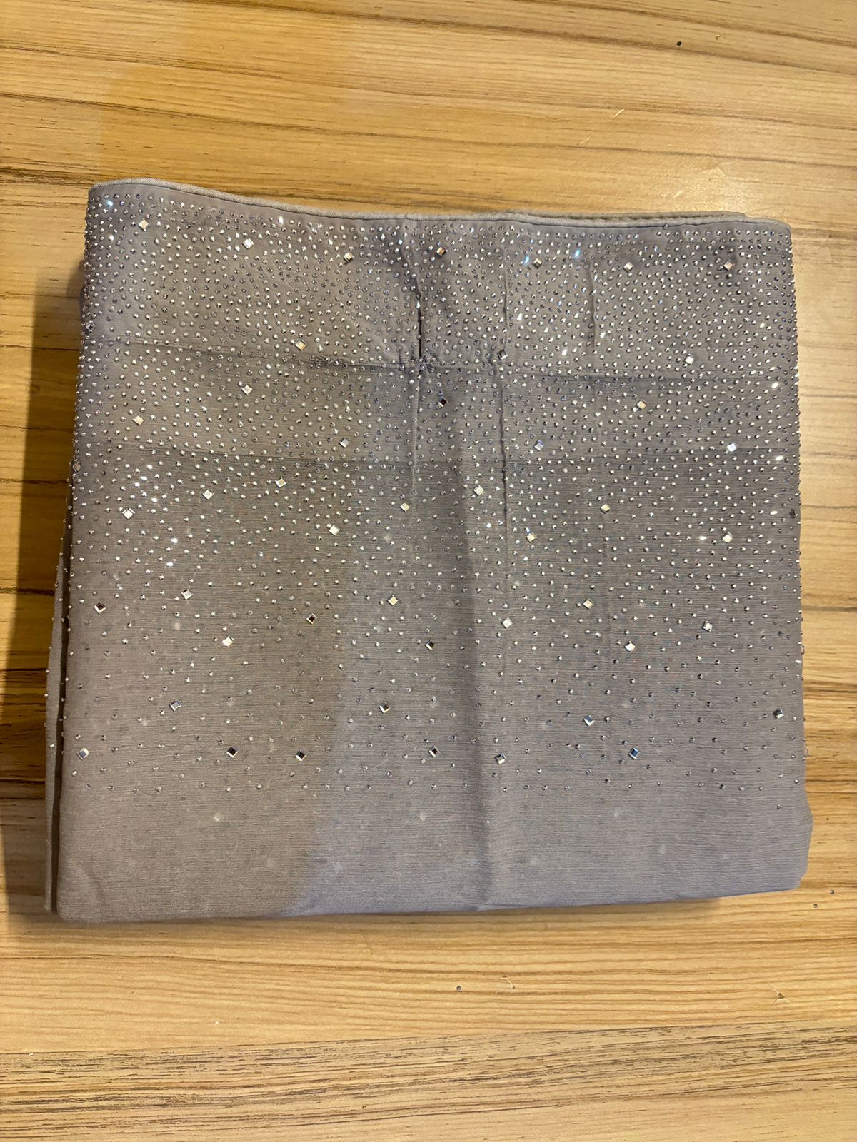 Midnight Spark Chiffon Saree