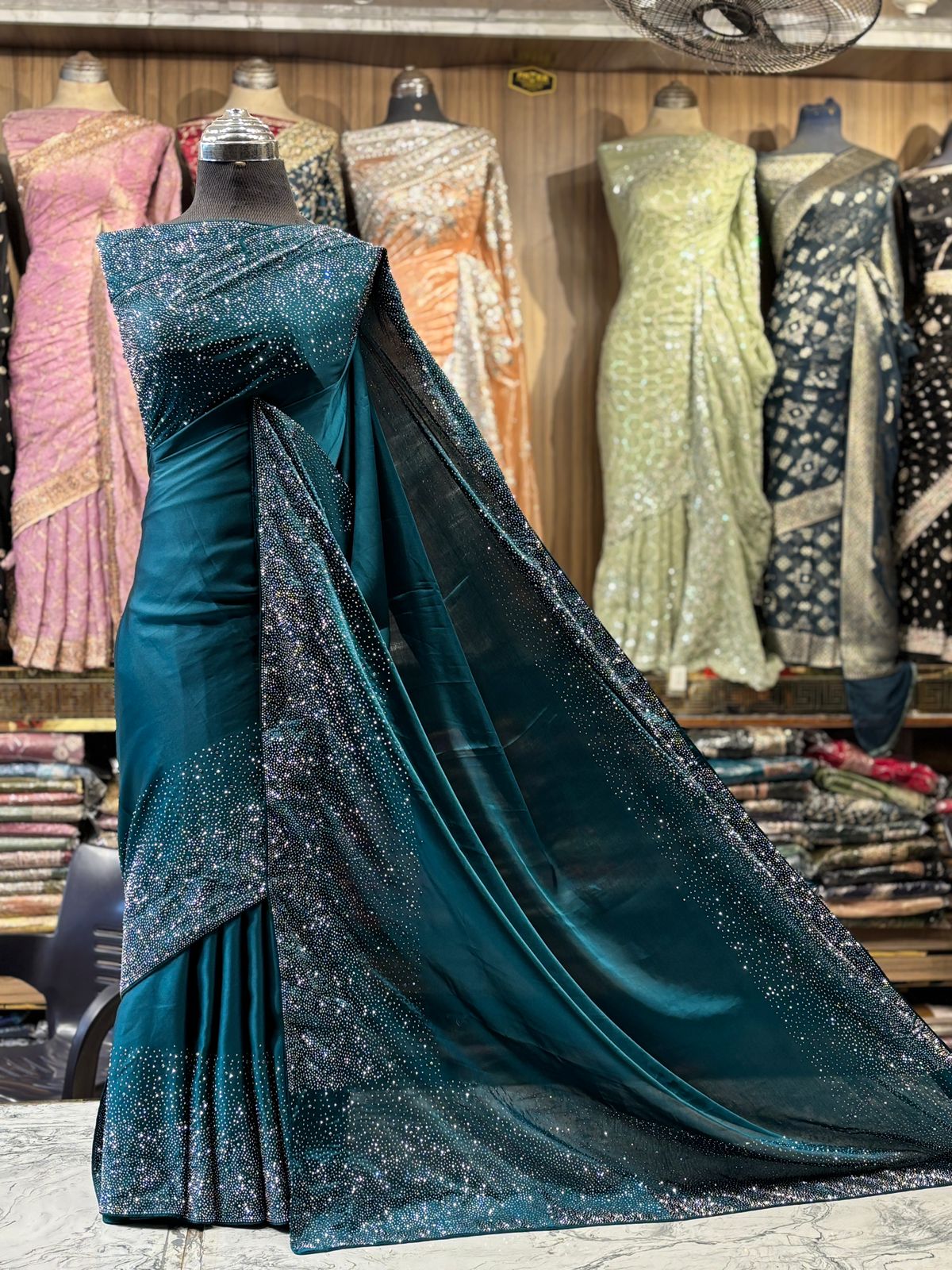 Ocean Luxe Silk saree